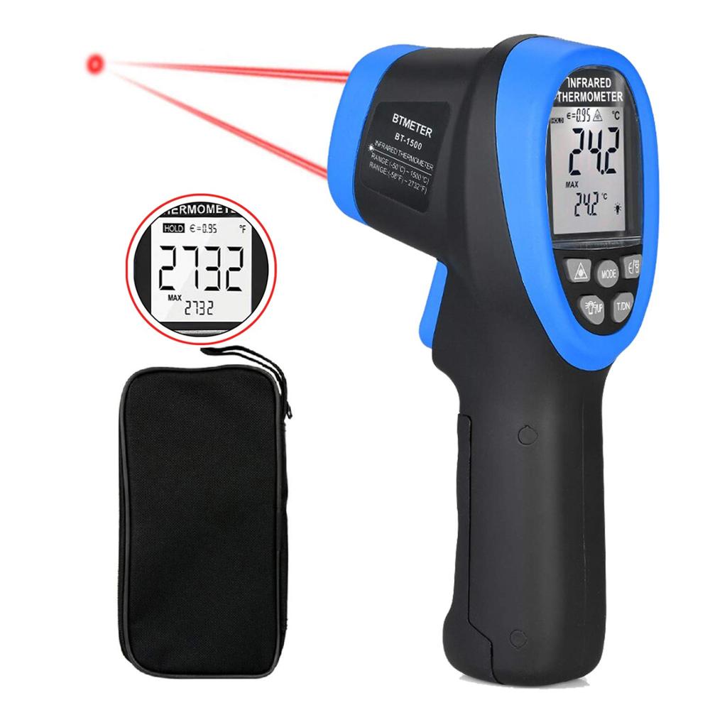 -50℃ to 1500℃ Laser Thermomete - Industrial Laser Temperature Gun reseña y precio