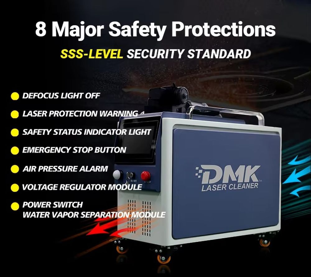 DMK New air Cooling  GT-500w P - Portable Laser Rust Removal reseña y precio