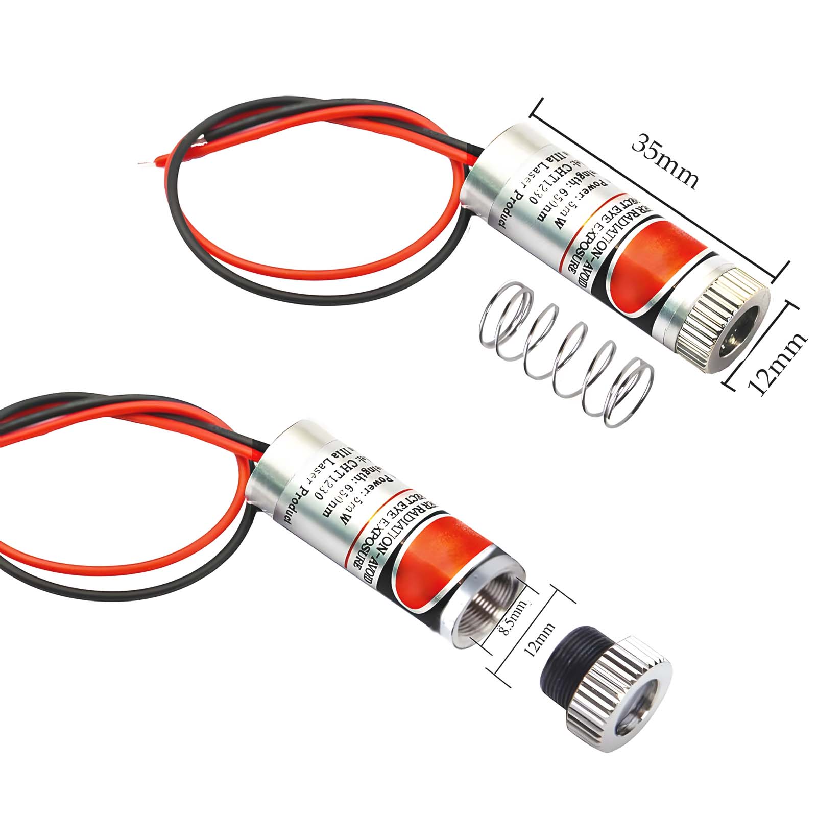 650nm 12mm Laser Point /Line/C - Industrial Laser Line Module reseña y precio