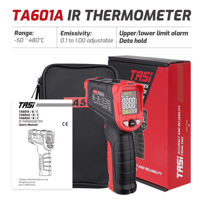 TA601A TA601B TA601C Infrared  - Industrial Laser Temperature Gun reseña y precio