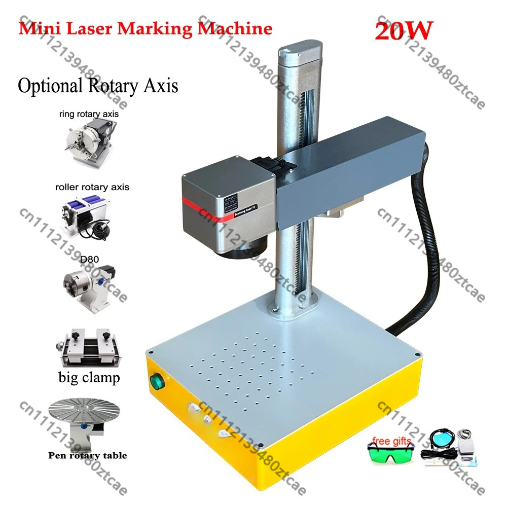 Industrial Fiber Laser Marking - Industrial Laser Engraving Machine For Metal reseña y precio
