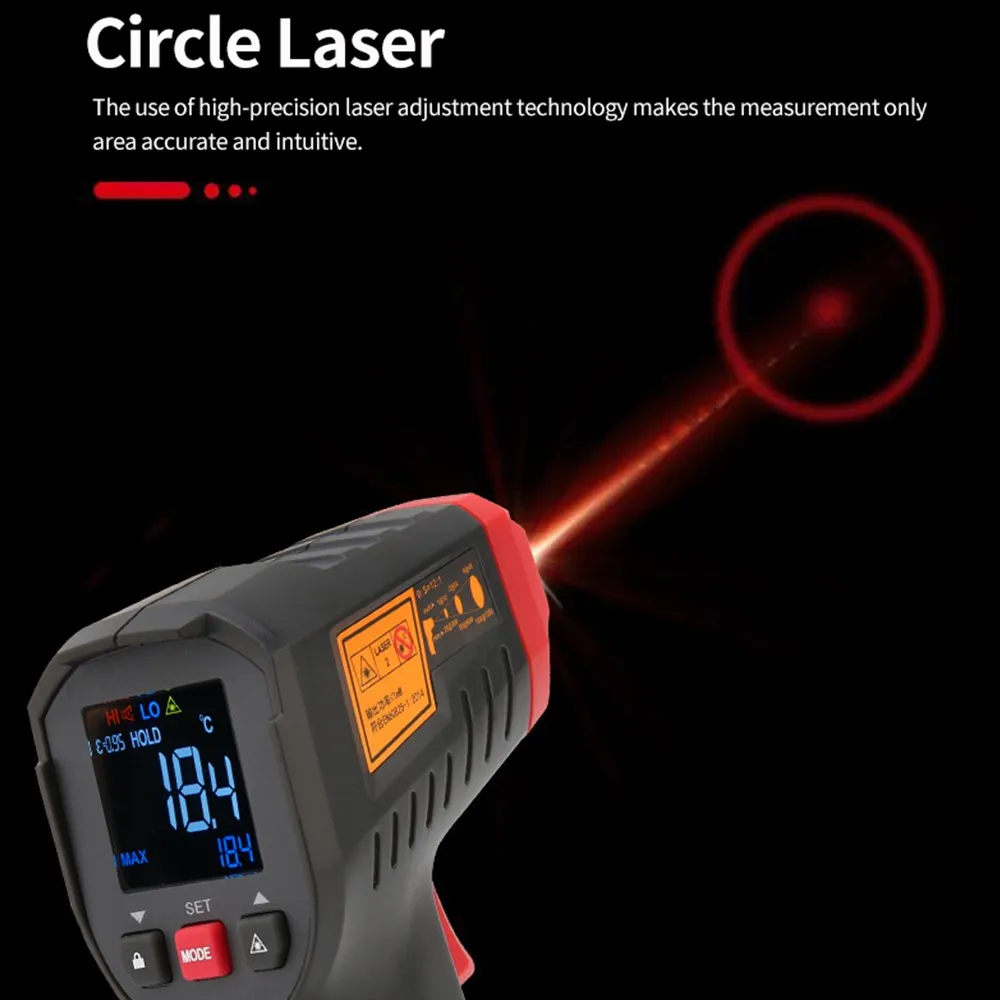 UNI-T UT306S UT306C Digital Th - Industrial Laser Temperature Gun reseña y precio