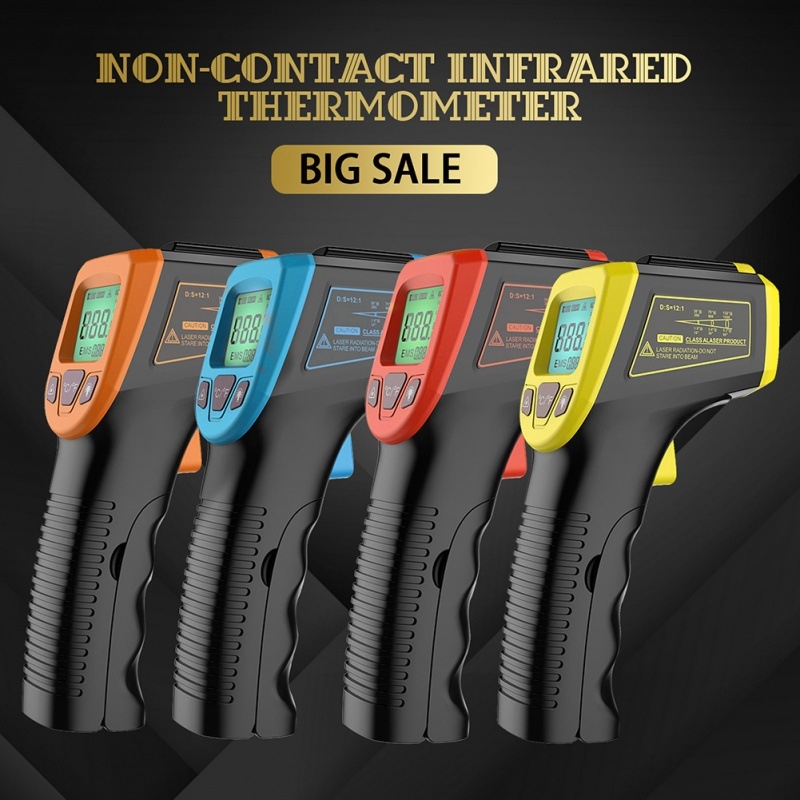 Industrial Non-Contact Infrare - Industrial Laser Temperature Gun reseña y precio