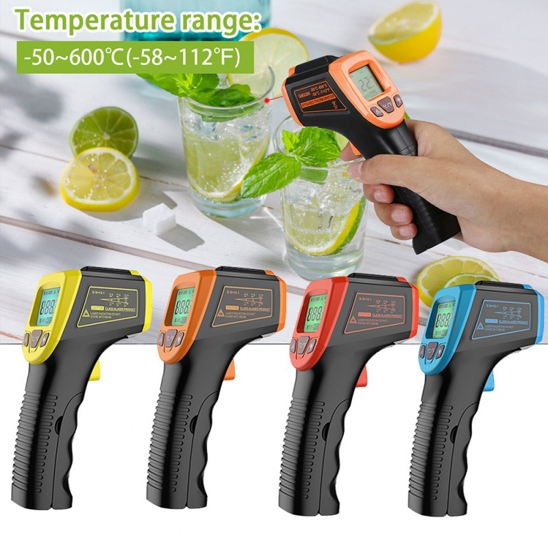 Industrial Non-Contact Infrare - Industrial Laser Temperature Gun reseña y precio