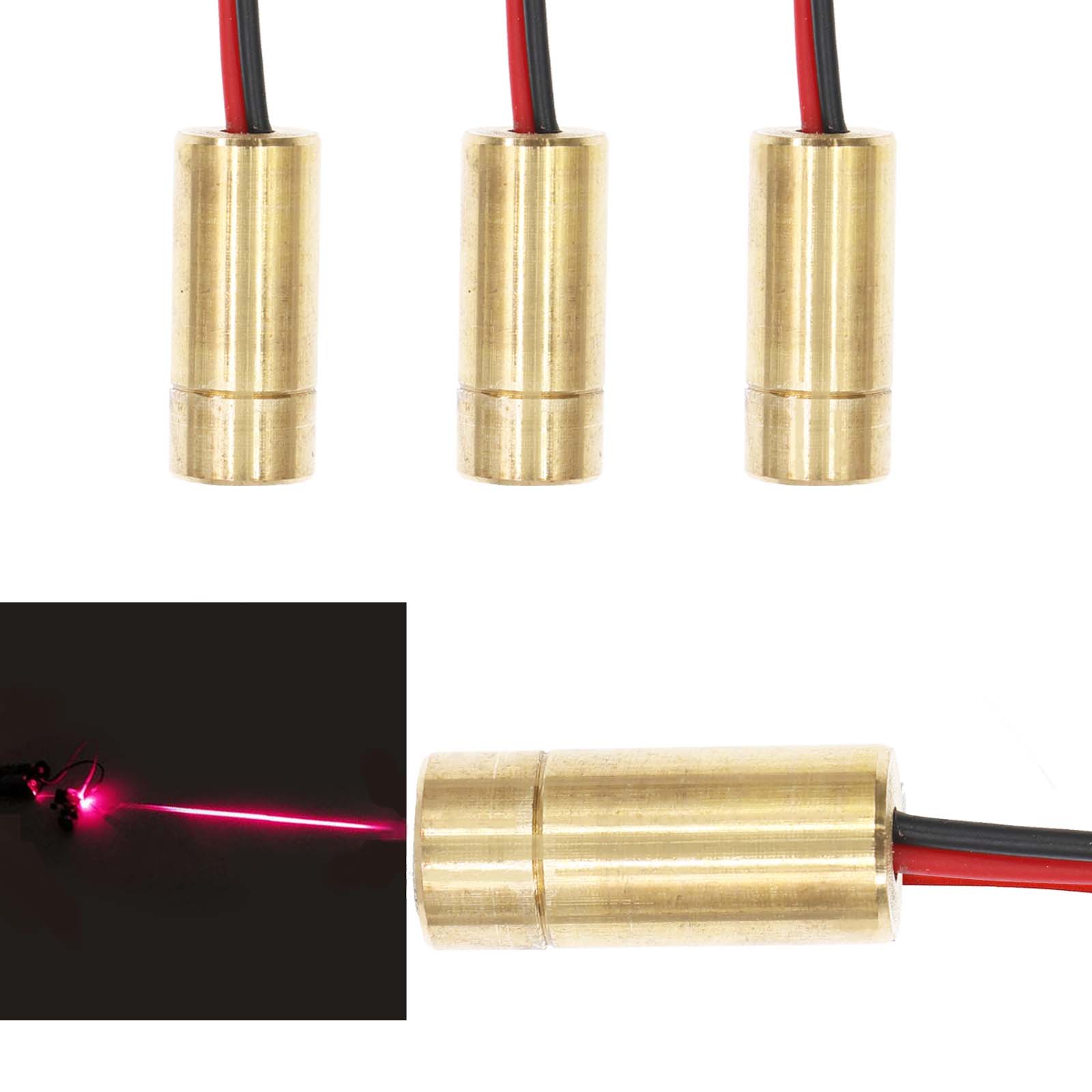 3pcs 650nm Laser Point /Line/C - Industrial Laser Line Module reseña y precio