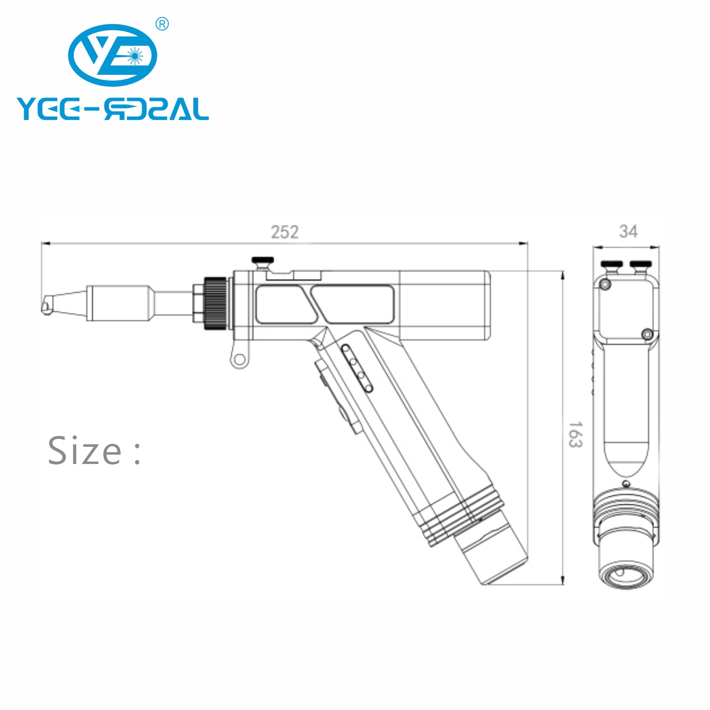 NEW 2000W SUP28T  Handheld Las - Industrial Laser Welding Gun reseña y precio