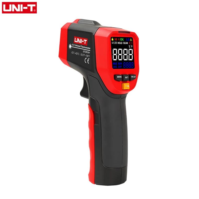 UNI-T UT301A+ UT301C+ Non Cont - Industrial Laser Temperature Gun reseña y precio