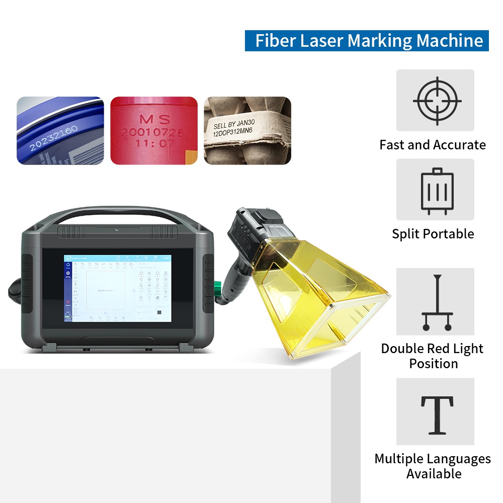 Fiber Laser Marking Machine Ha - Industrial Laser Engraving Machine For Metal reseña y precio