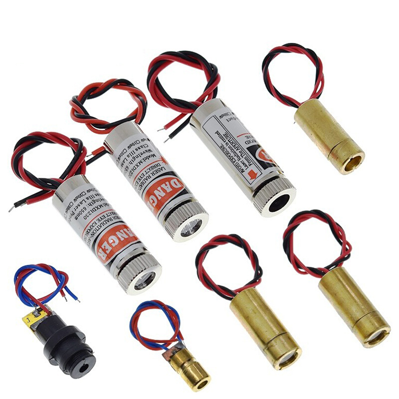 650nm 5mW Red Point / Line / C - Industrial Laser Line Module reseña y precio
