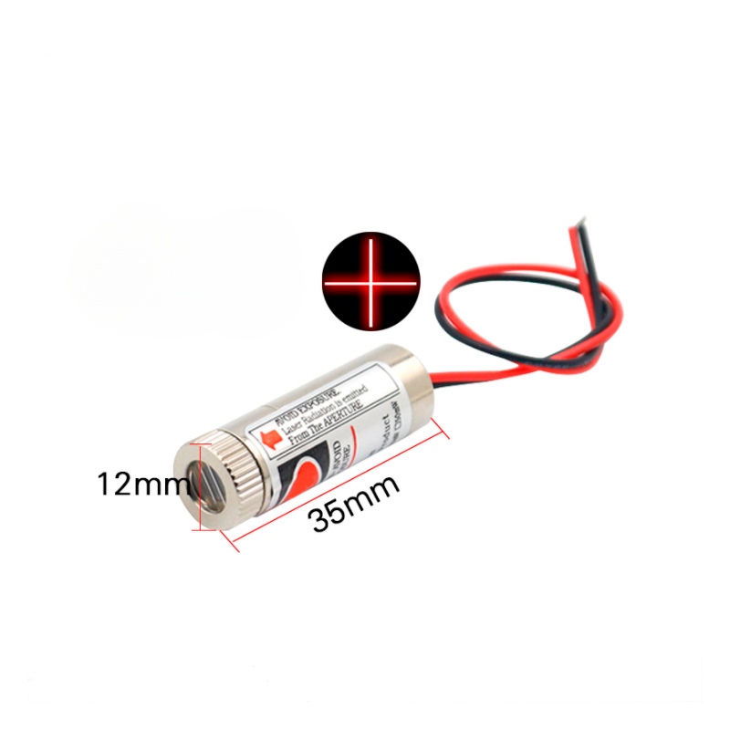 650nm 5mW Red Point / Line / C - Industrial Laser Line Module reseña y precio