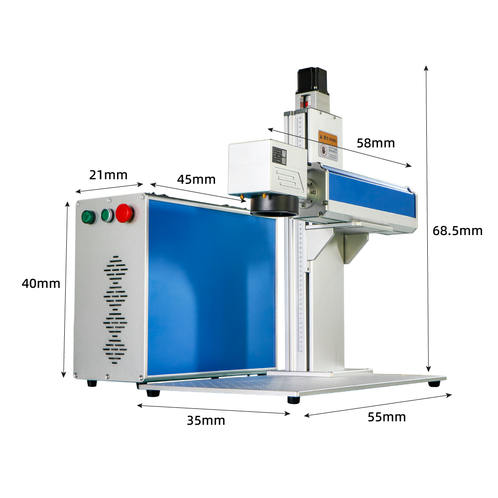 MAX 2.5D Relief Deep Engraving - Industrial Laser Engraving Machine For Metal reseña y precio