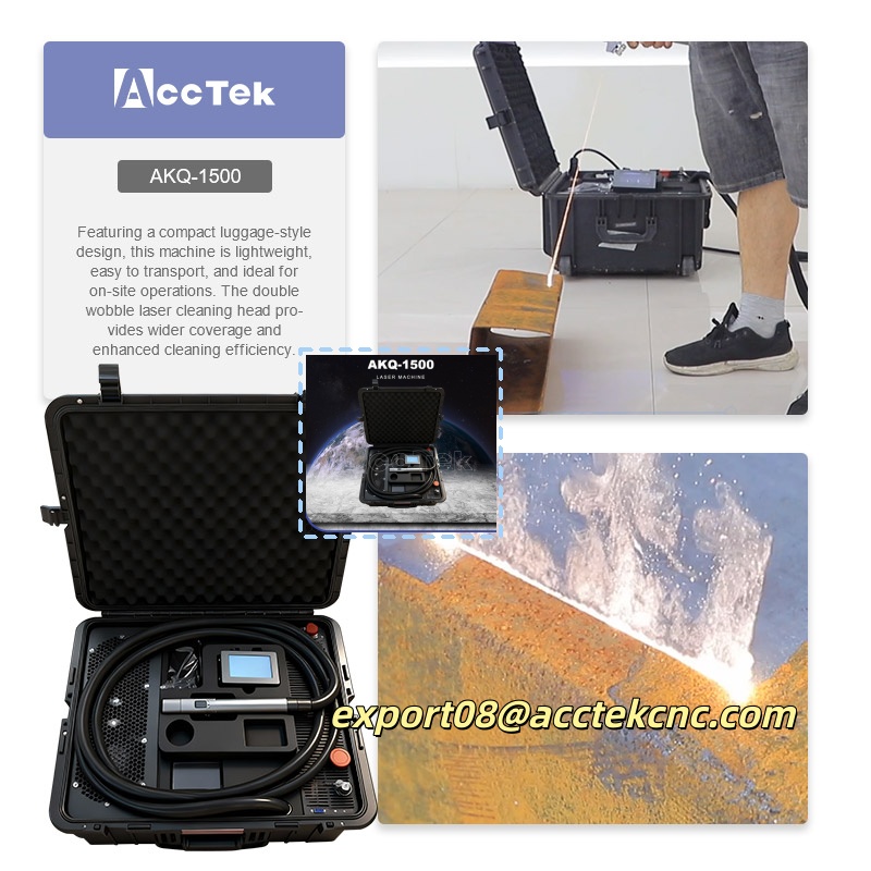 AccTek Laser Cleaning Machine  - Portable Laser Rust Removal reseña y precio