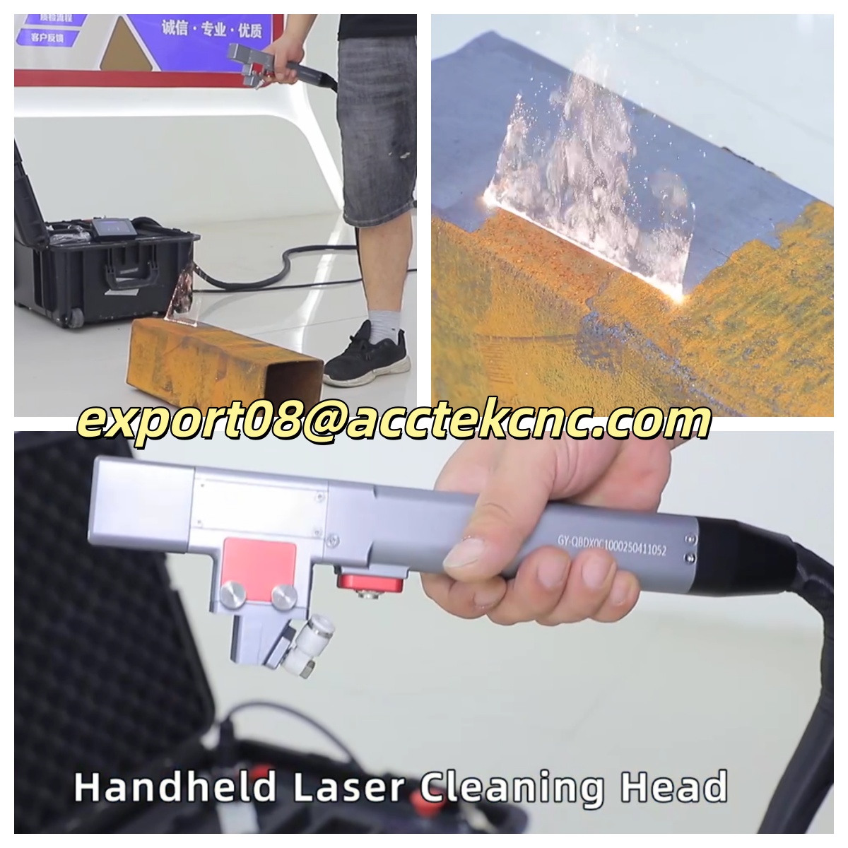 AccTek Laser Cleaning Machine  - Portable Laser Rust Removal reseña y precio