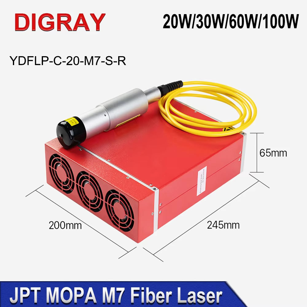 DIGRAY JPT MOPA M7 Pulse Fiber - Fiber Laser Source 20W reseña y precio
