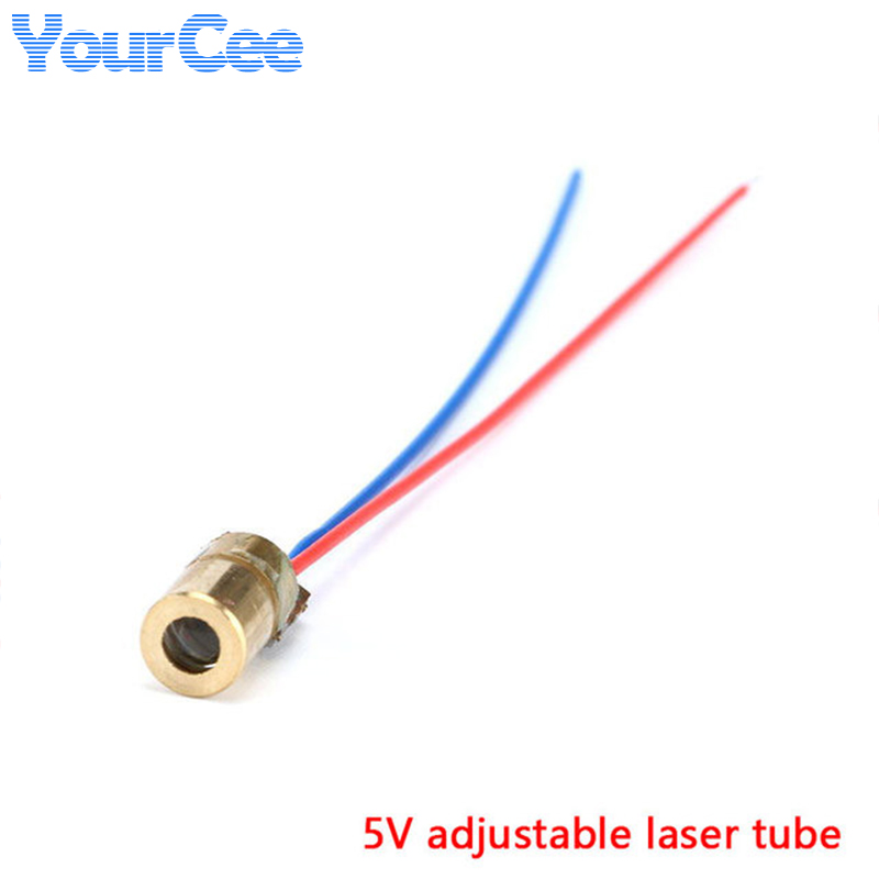 2pcs 650nm 5mW Red Point/Line/ - Industrial Laser Line Module reseña y precio