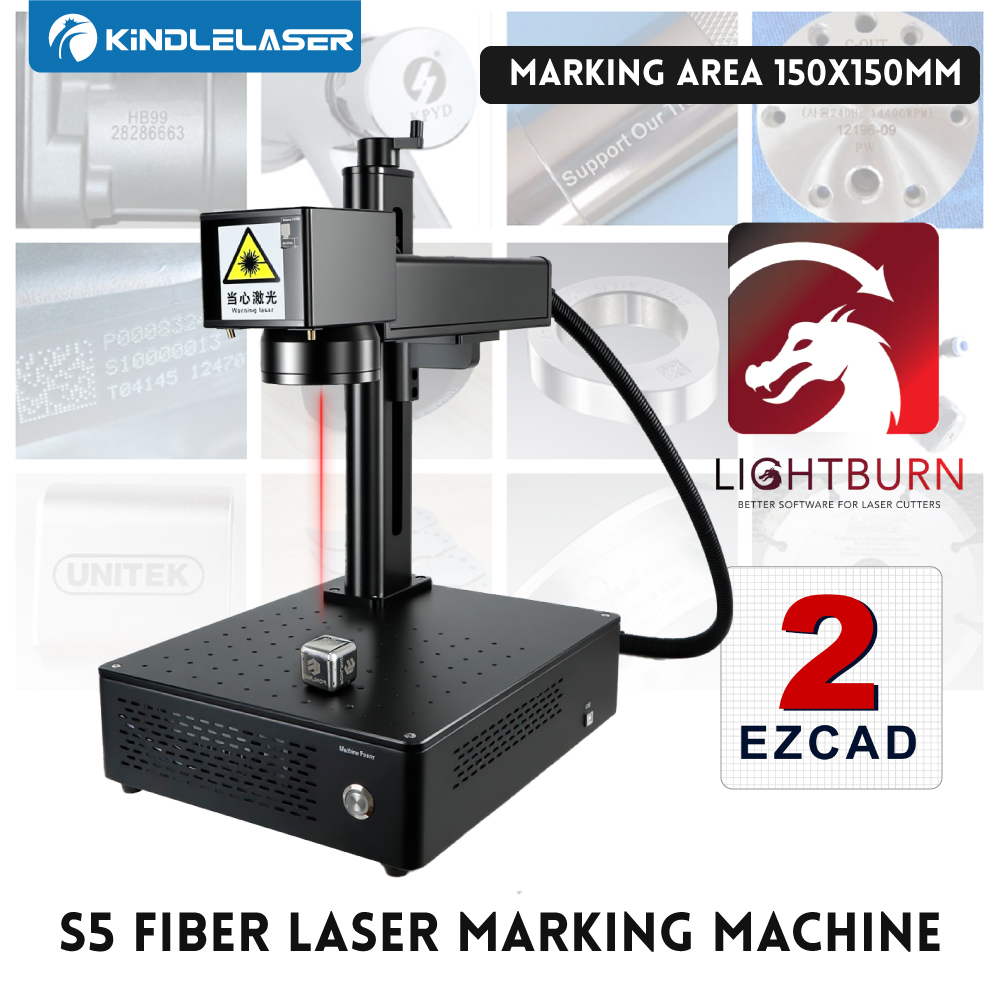 Kindlelaser S5 Industrial Fibe - Industrial Laser Engraving Machine For Metal reseña y precio
