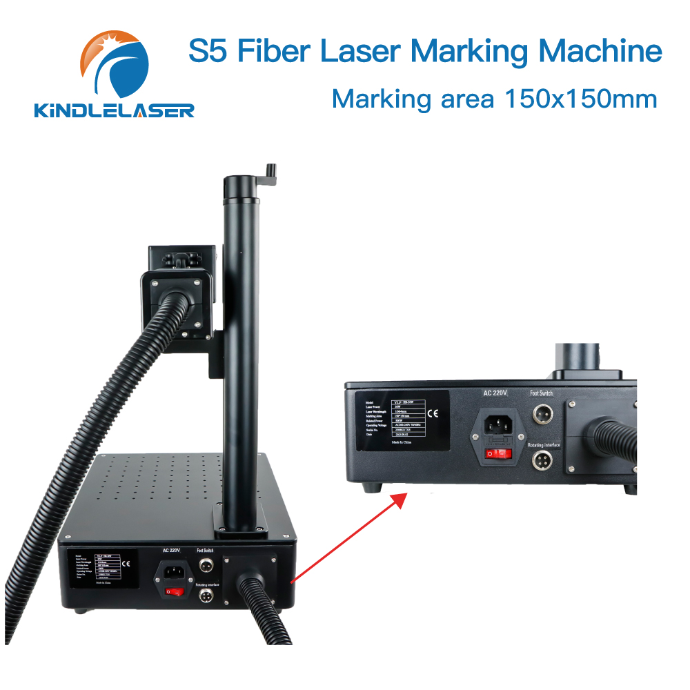 Kindlelaser S5 Industrial Fibe - Industrial Laser Engraving Machine For Metal reseña y precio