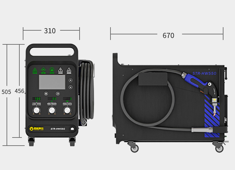 900W Industrial Handheld Laser - Industrial Handheld Laser Welding Machine reseña y precio