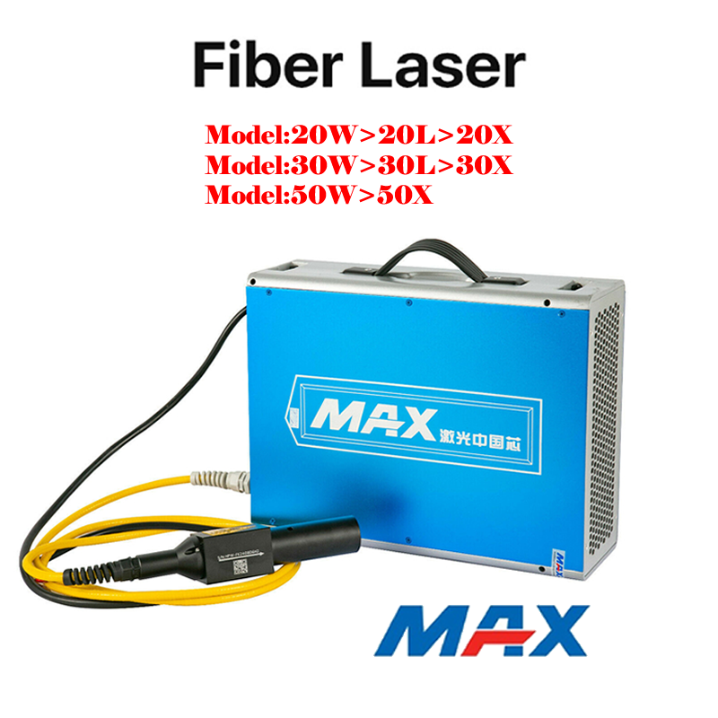 Original MAX Brand 20W 30W 50W - Fiber Laser Source 20W reseña y precio