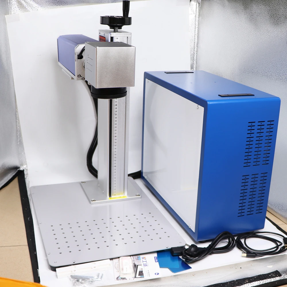 20W 30W 50W MAX Fiber Laser Ma - Industrial Laser Engraving Machine For Metal reseña y precio