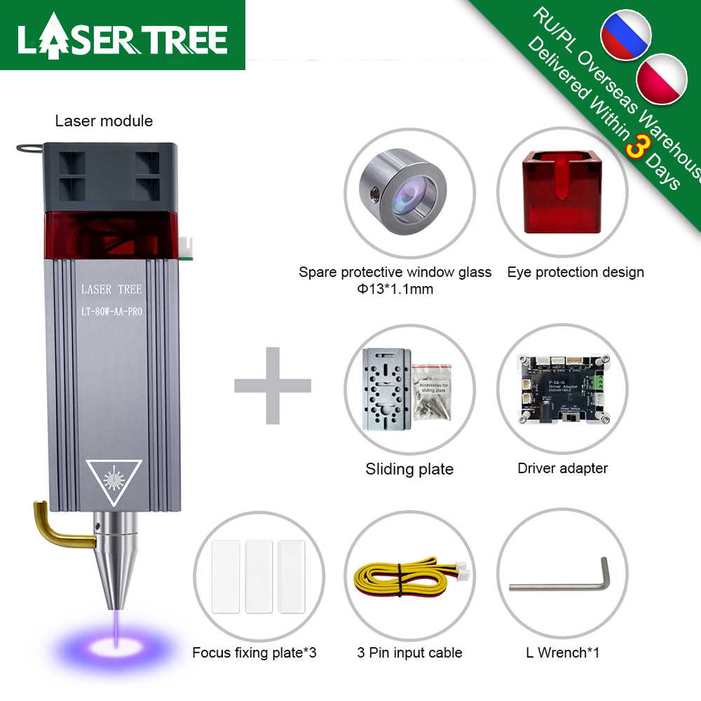 LASER TREE 20W 10W 5W Optical  - Fiber Laser Source 20W reseña y precio
