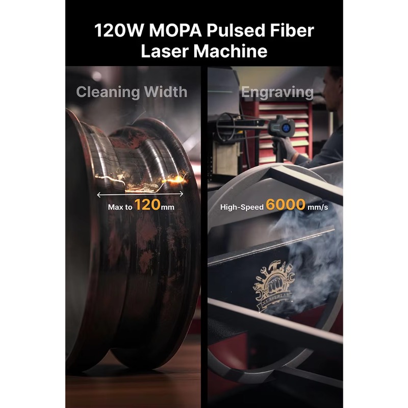 Stable Industrial Fiber Laser  - Industrial Laser Rust Remover reseña y precio