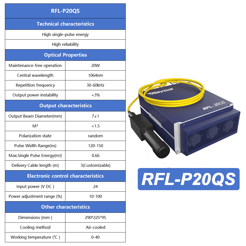 Raycus Original Laser Source R - Fiber Laser Source 20W reseña y precio