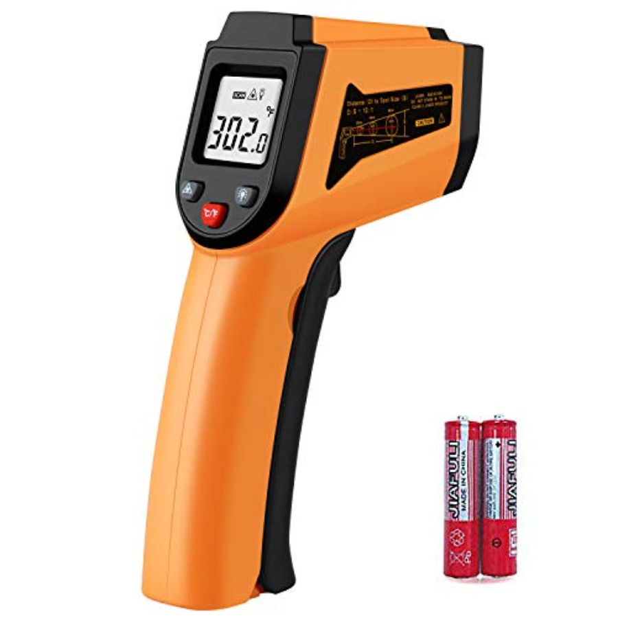 Laser Infrared Thermometer Non - Industrial Laser Temperature Gun reseña y precio