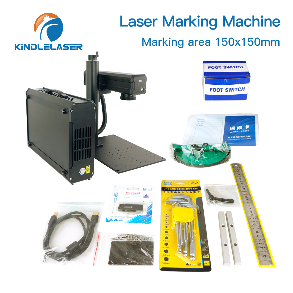 Kindlelaser S5 20W 30W Fiber L - Industrial Laser Engraving Machine For Metal reseña y precio