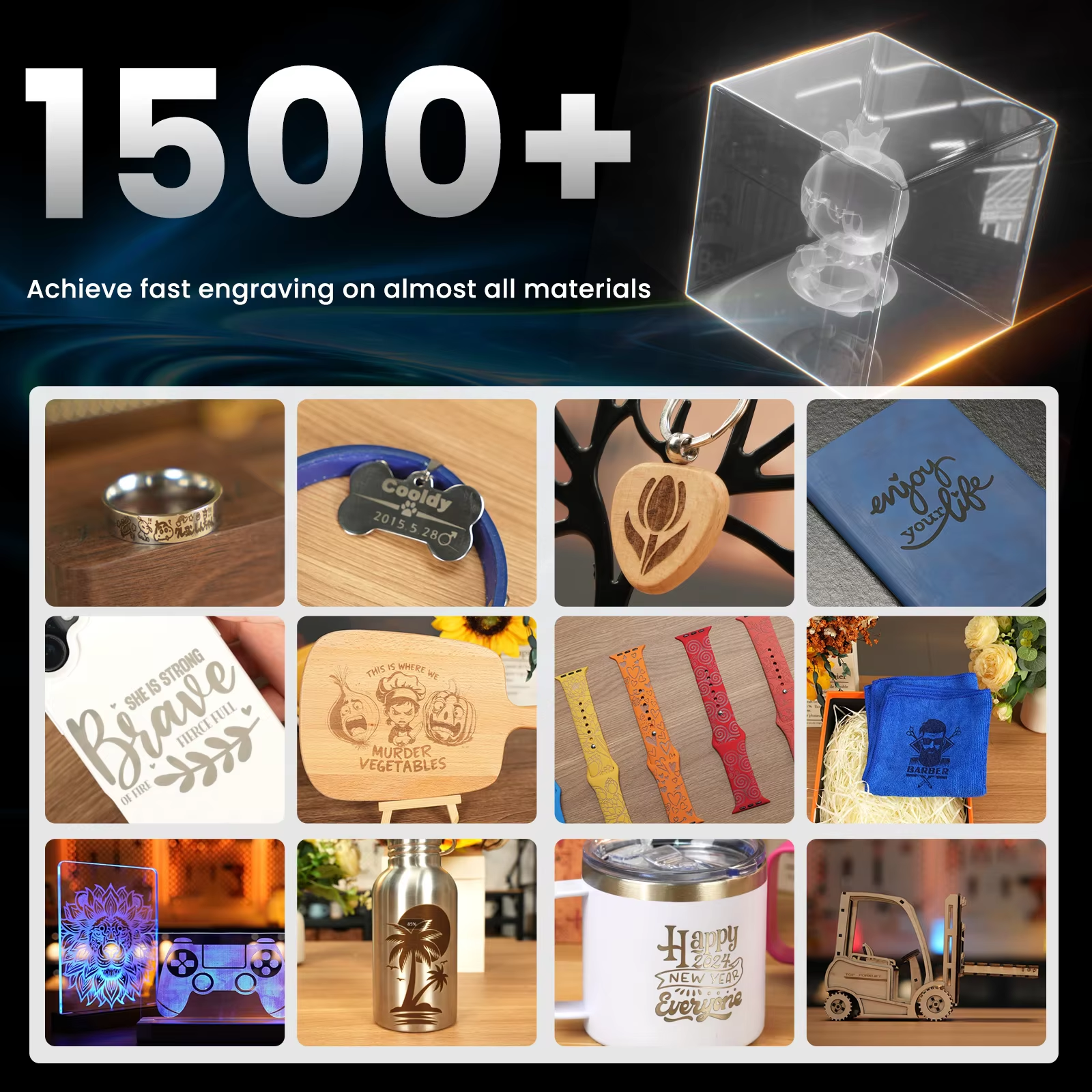 SCULPFUN V5 UV Laser Engraver  - Industrial Laser Engraving Machine For Metal reseña y precio