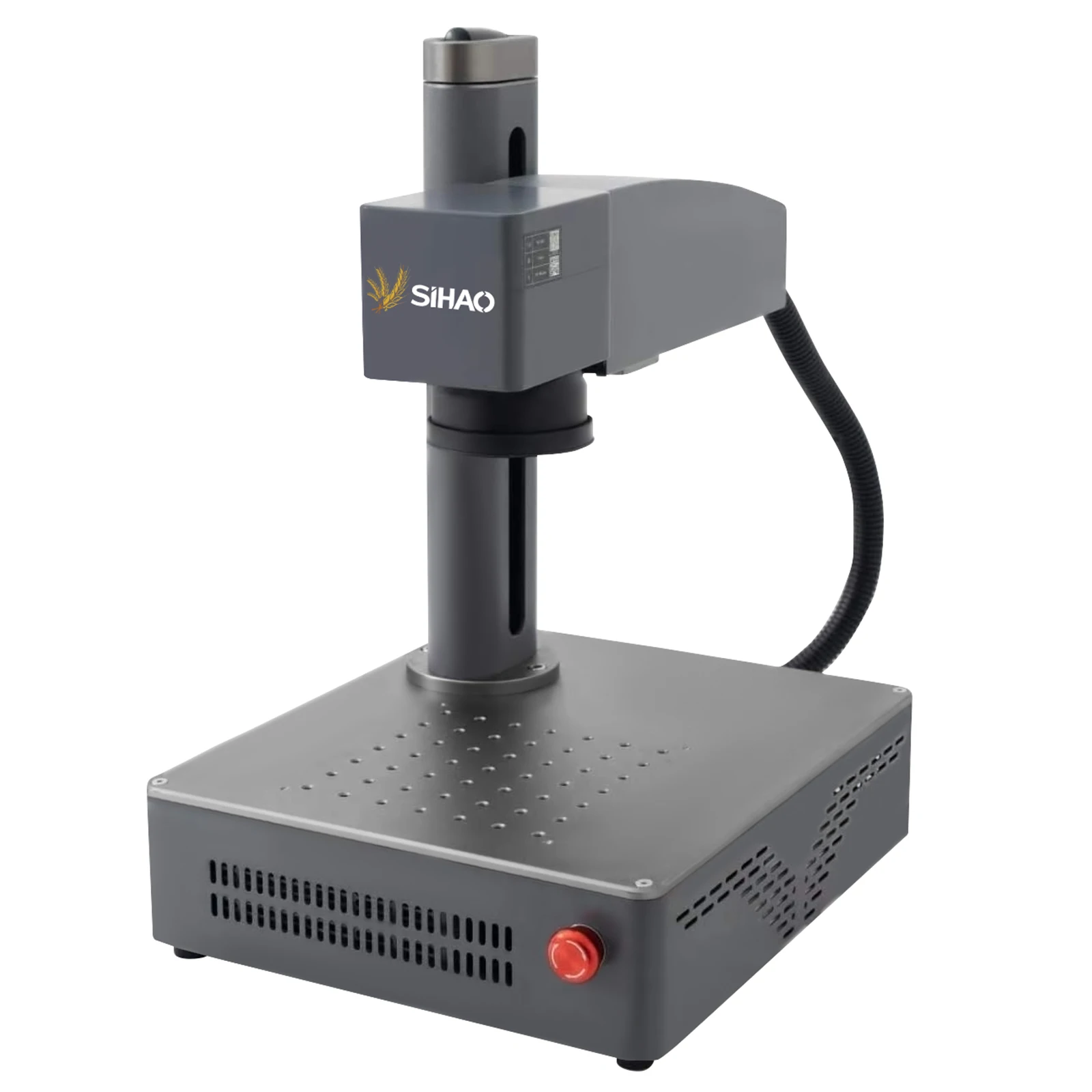 SIHAO Fiber Laser Marking Mach - Industrial Laser Engraving Machine For Metal reseña y precio