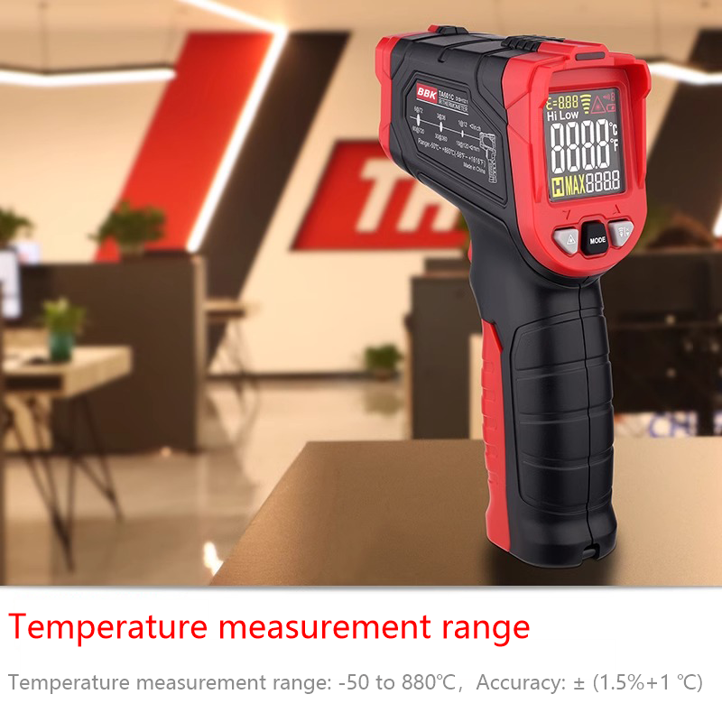 Portable Digital Laser IR LCD  - Industrial Laser Temperature Gun reseña y precio