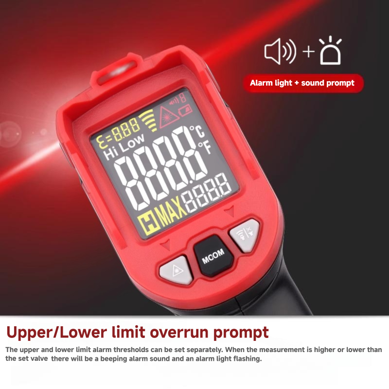 Portable Digital Laser IR LCD  - Industrial Laser Temperature Gun reseña y precio